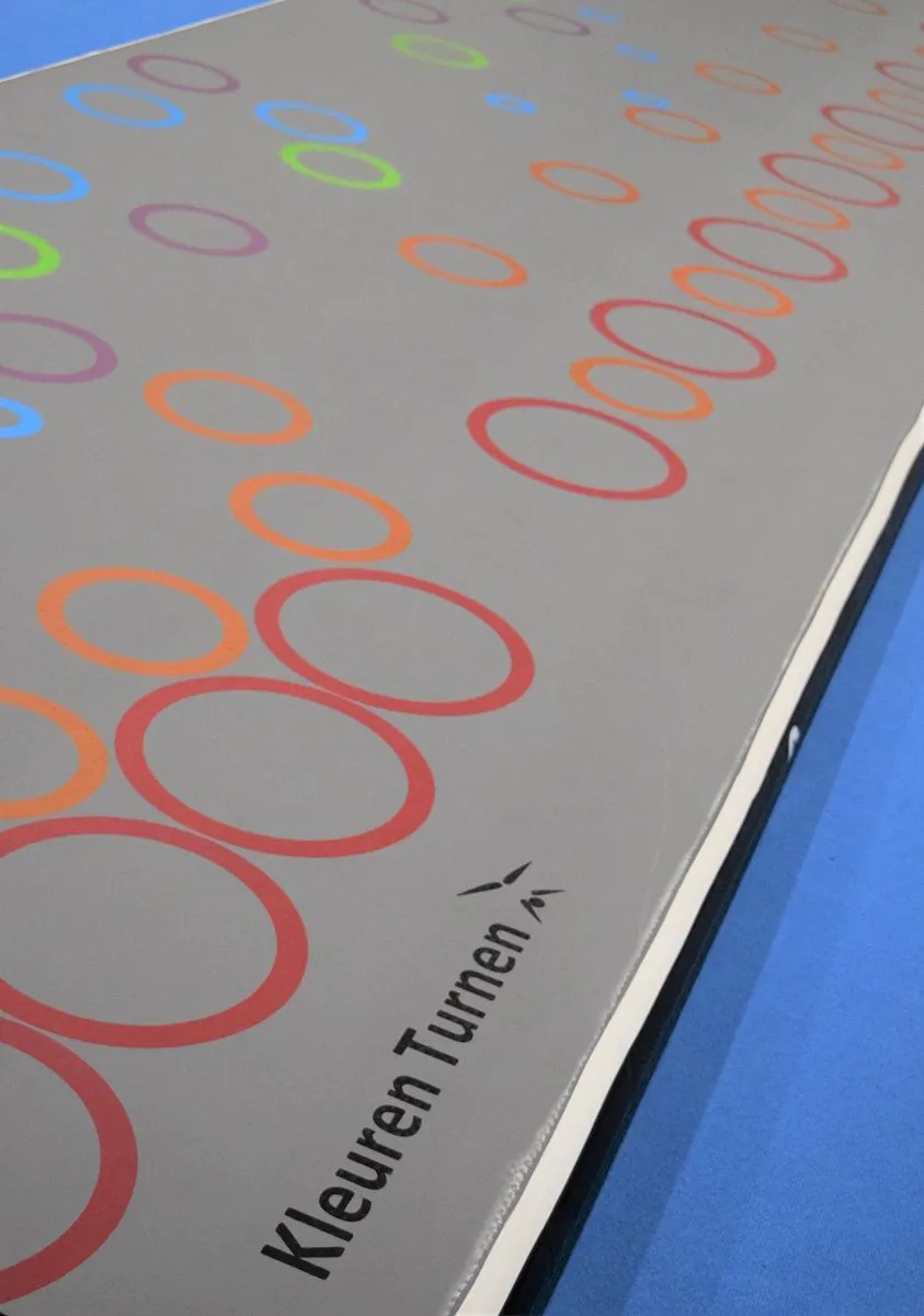 Airtrack | 9 x 2m | Kleuren Cirkels