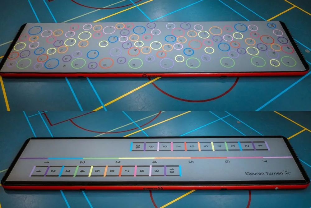 Educational Airtrack Multicolour | 8 x 2m