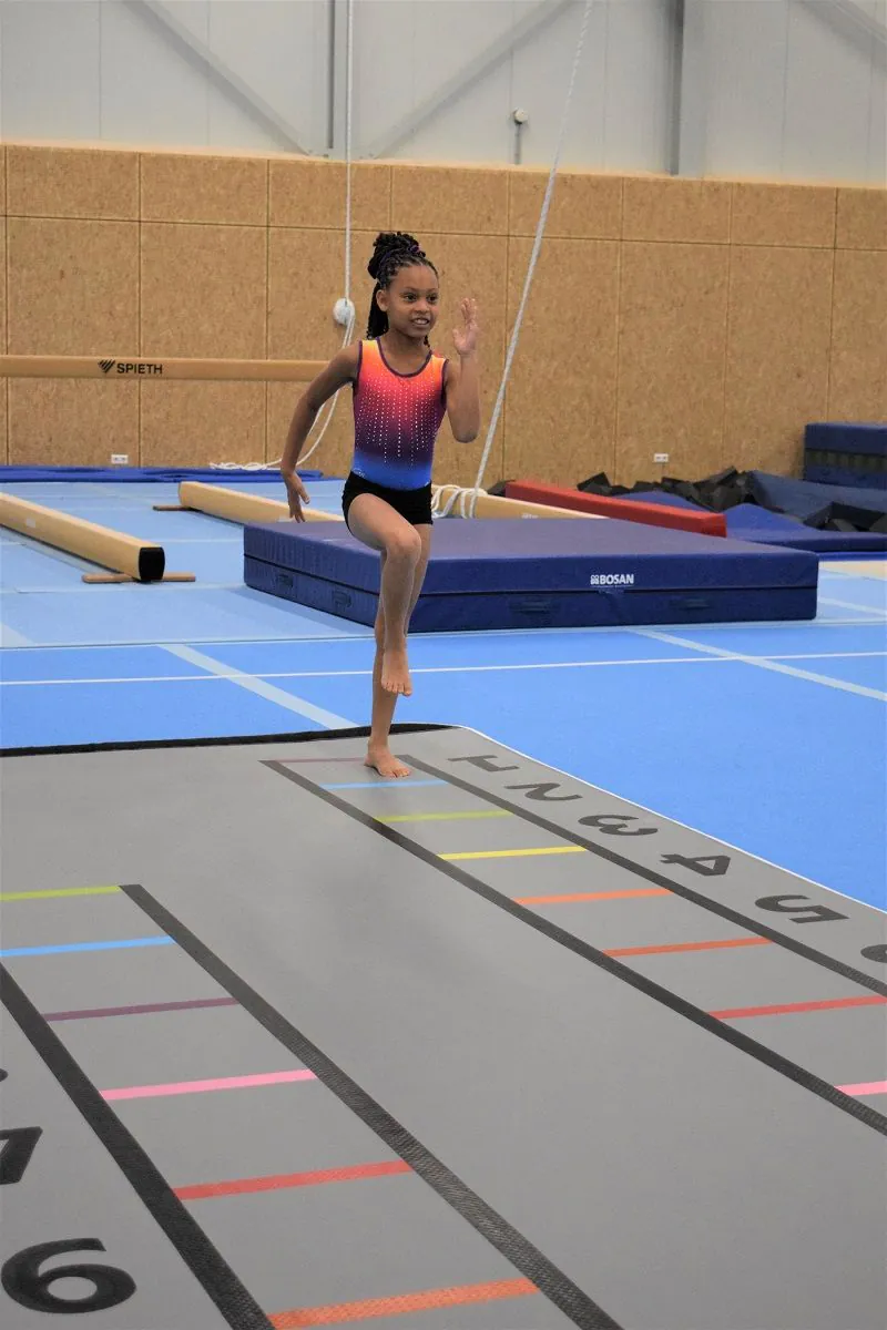 Airtrack | 6 x 2 m | Getallen en ladders - Afbeelding 3