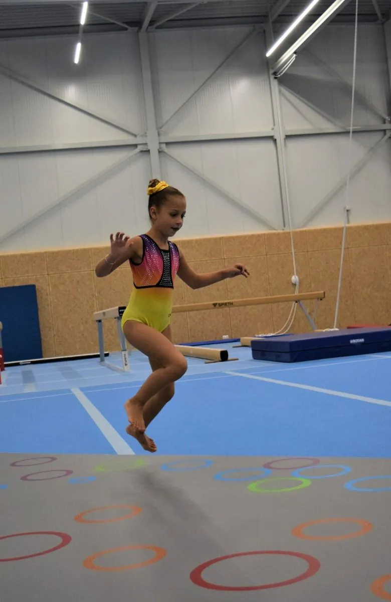 Airtrack | 9 x 2m | Kleuren Cirkels - Afbeelding 1