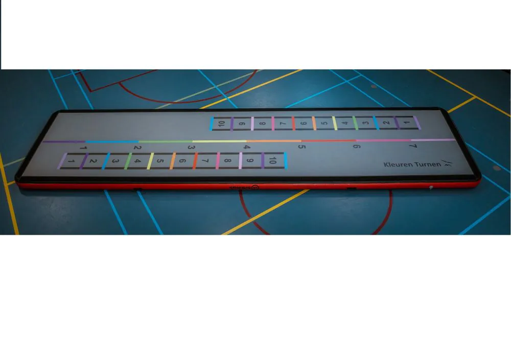 Educational Airtrack Multicolour | 8 x 2m - Afbeelding 2