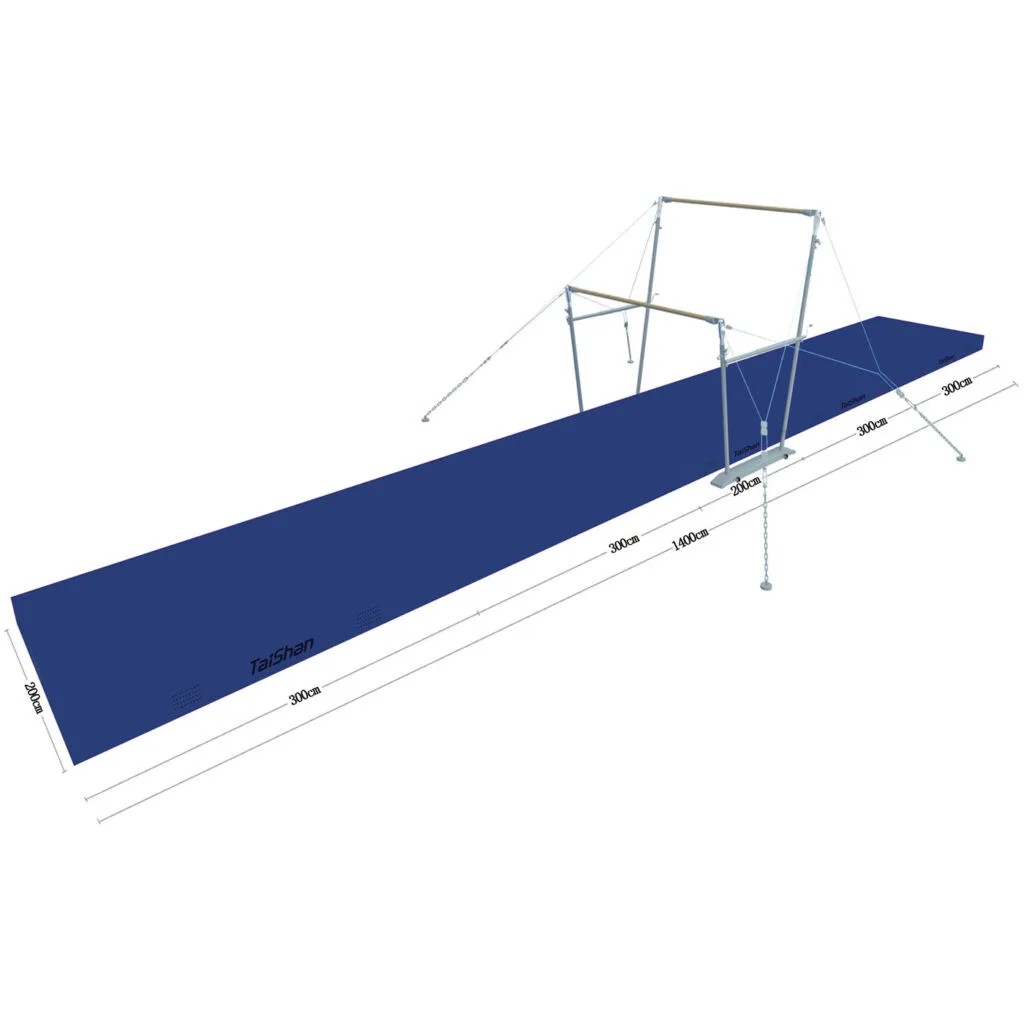 Wedstrijd landingsmatten 2x2x0,2m - Afbeelding 2